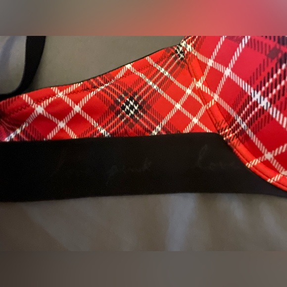 NEW*Victoria’s Secret Red & Black Plaid SALE 38dd - Picture 9 of 9